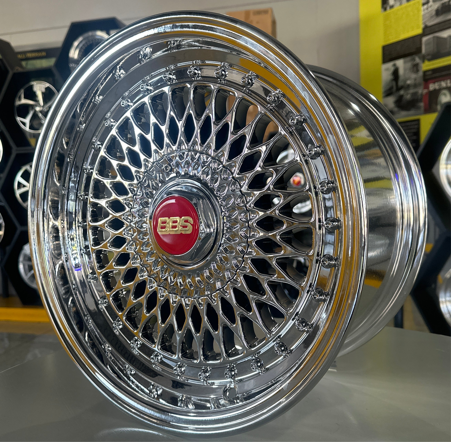 15" BBS CHROME 4x100/5x100