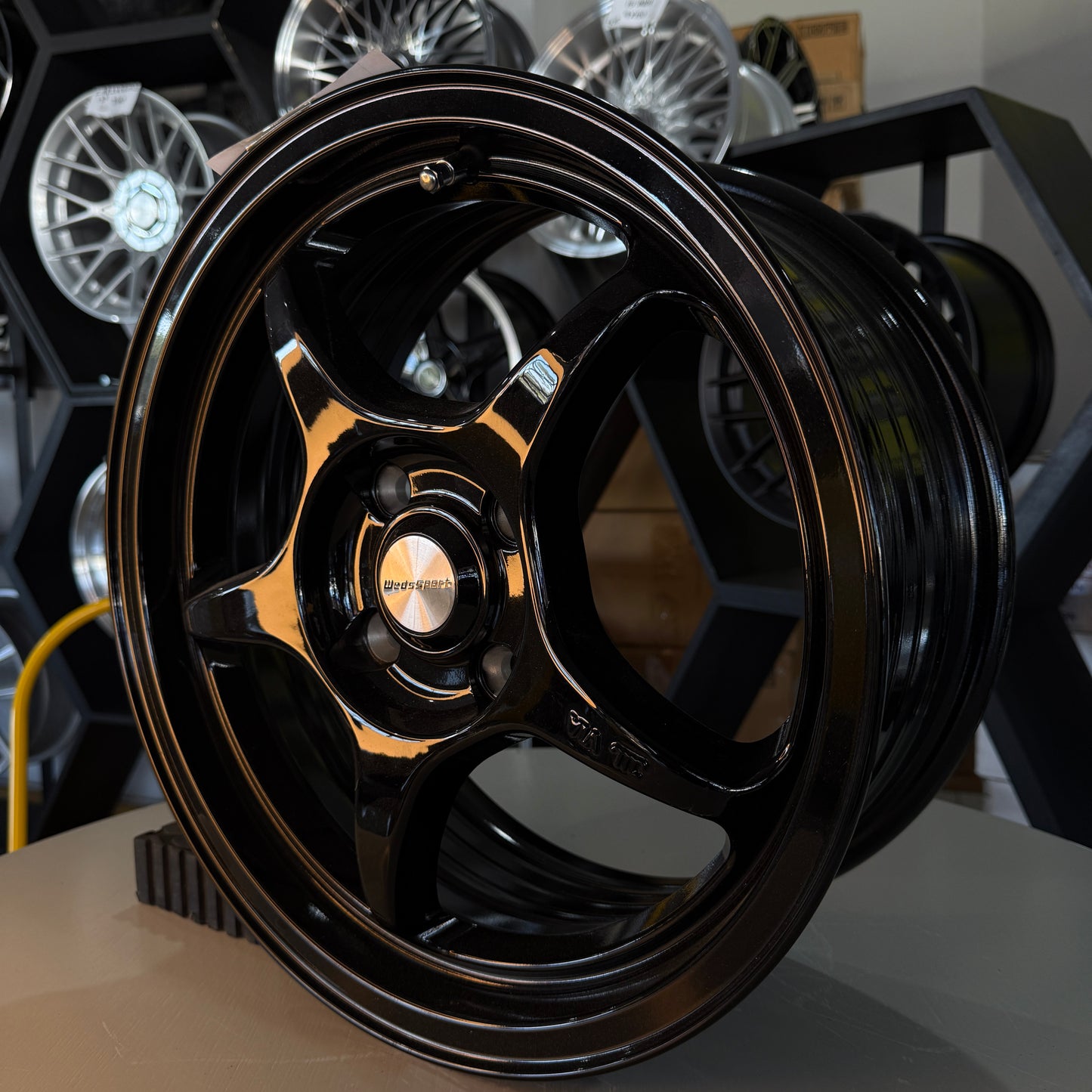 15" wedsSPORT 4X100 BLACK