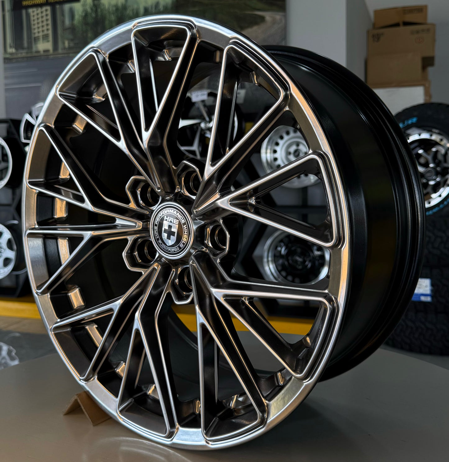 17" HRE PERFORMANCE 5X120 GREY