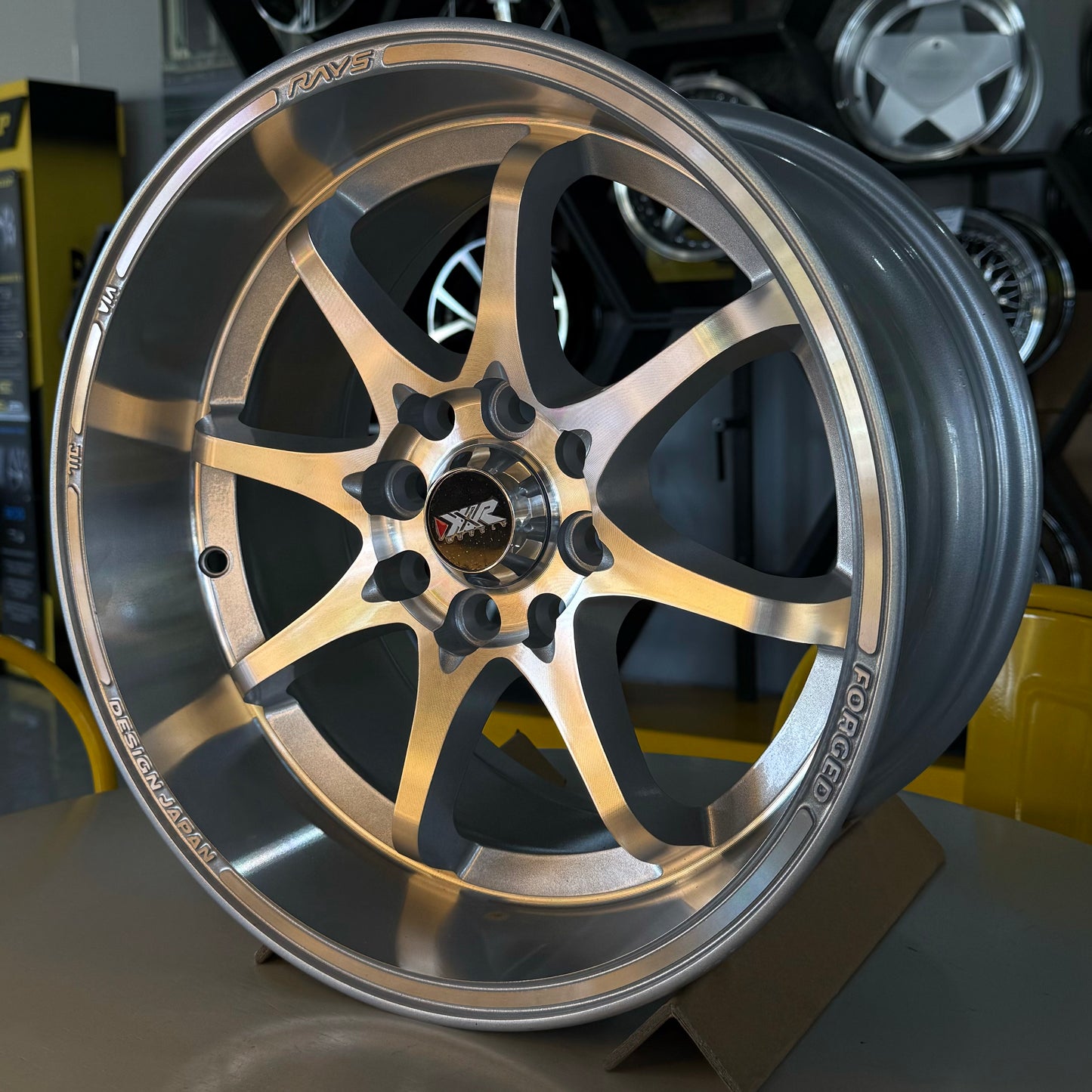 15" XXR 4X100 SILVER