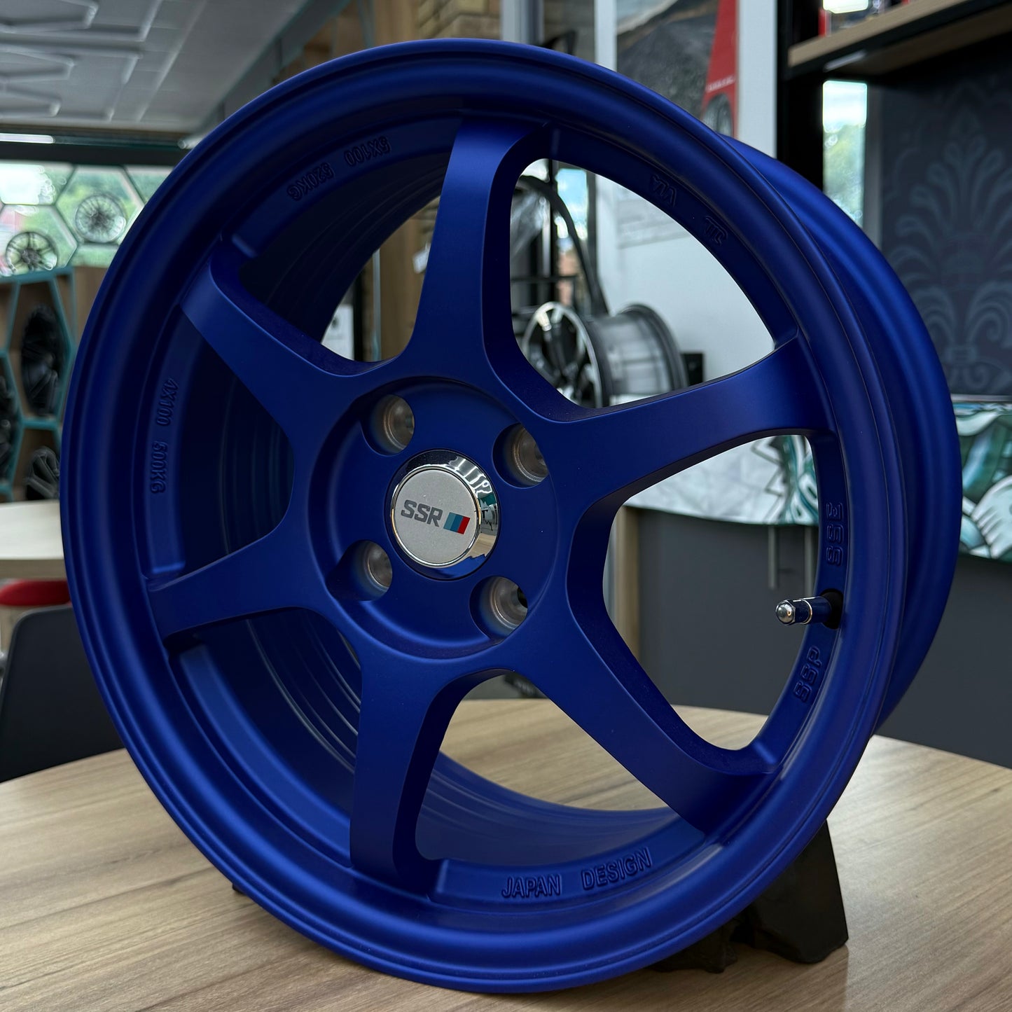 15" SSR 4X100 BLUE