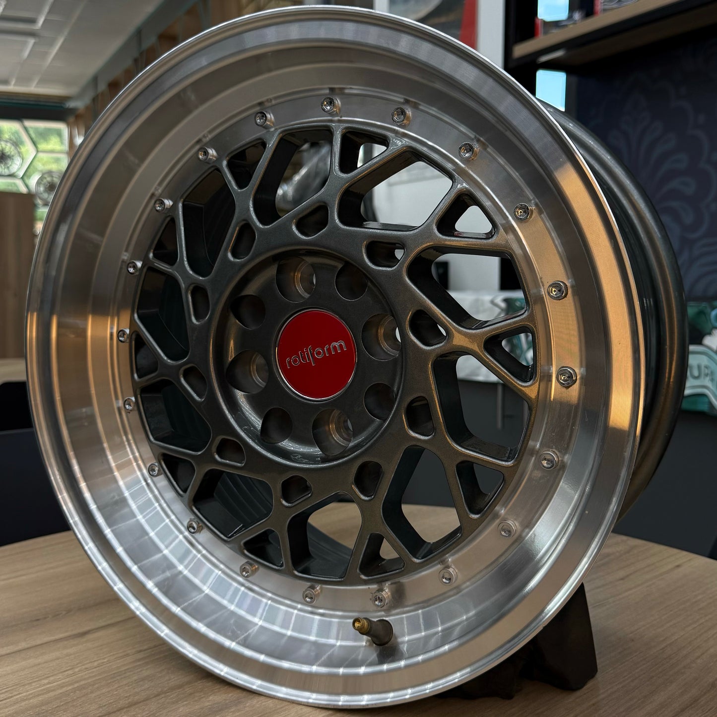 15" ROTIFORM 4X100/108 GREY