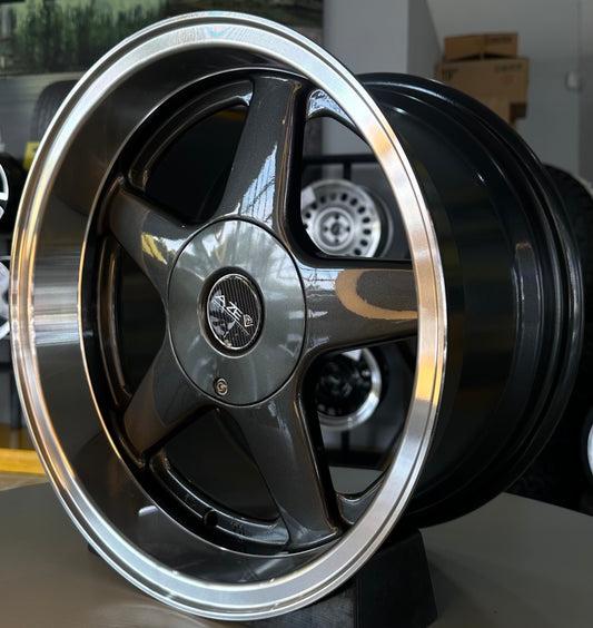 15" 5 STAR 4/5X100 GREY