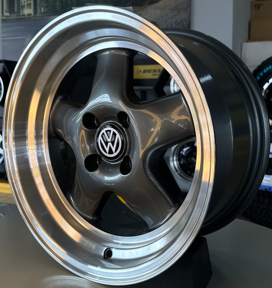 15" VR6 4X100 GREY