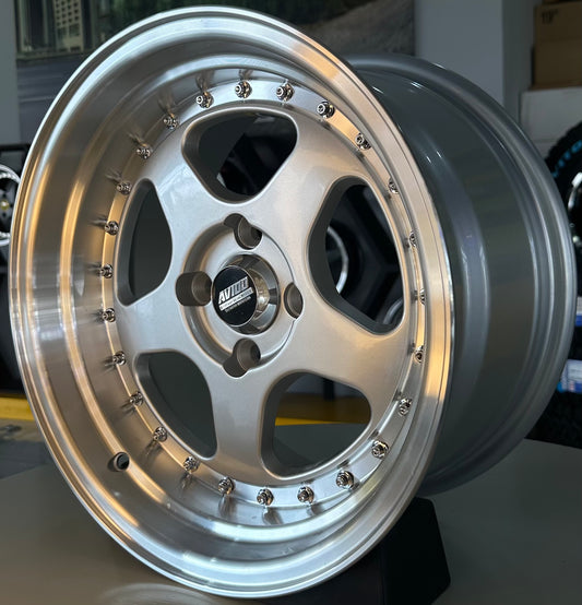 15" AVIDO 4X100 SILVER