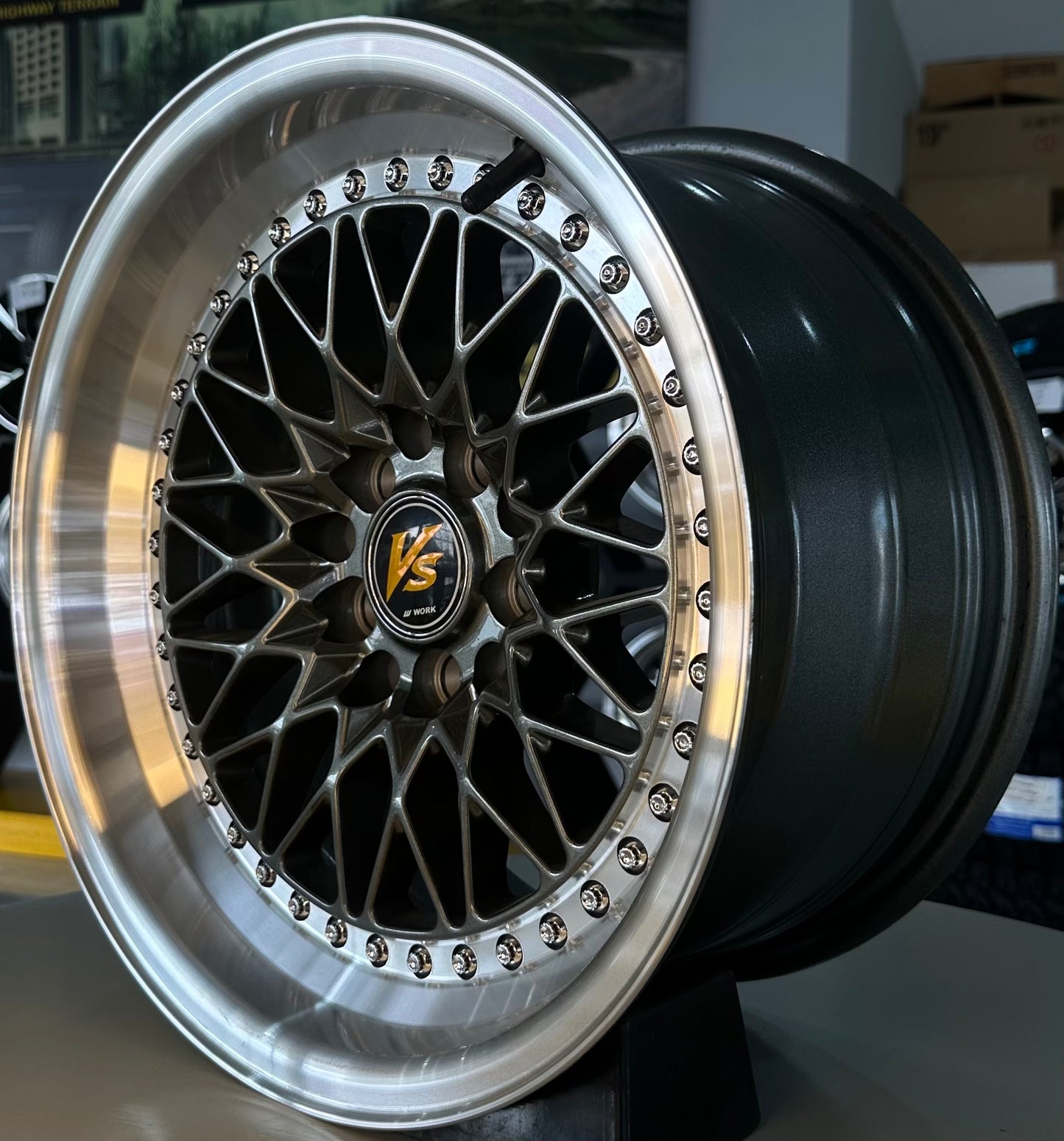 15" VS 5X100/114 GREY