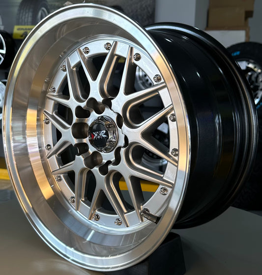 15" XXR 5X100/114 SILVER