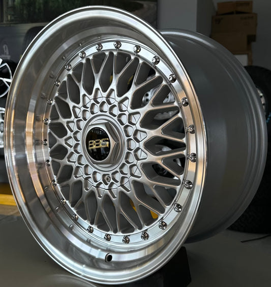 17" BBS 5X112/120 SILVER