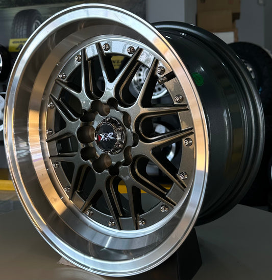 15" XXR 5X100/114 GUNMETAL