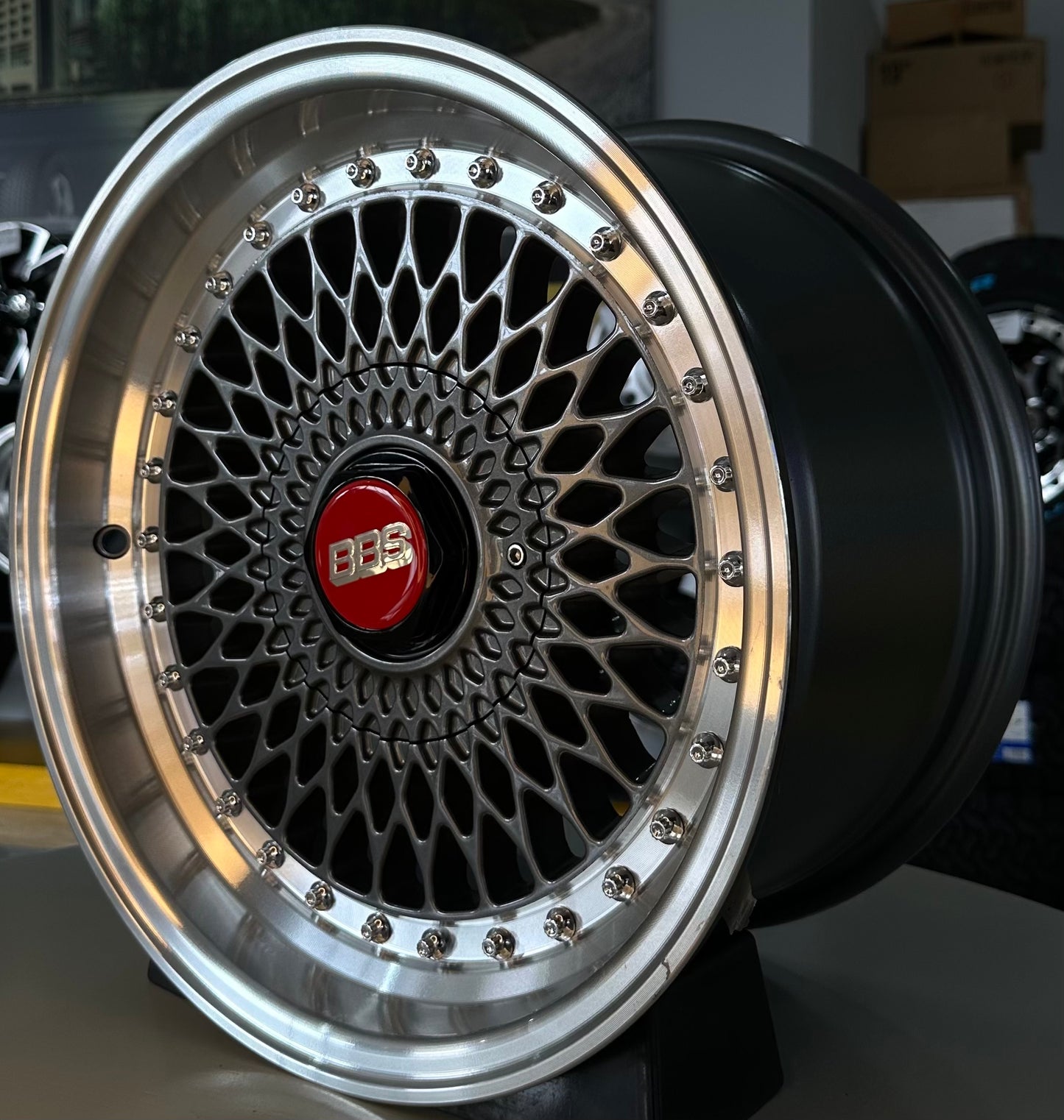 15" BBS 4X100/108 GREY