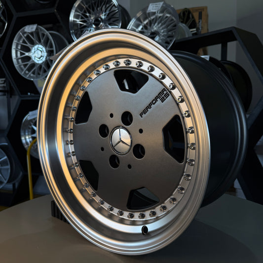 15" MONO 4X100 MATTE GREY