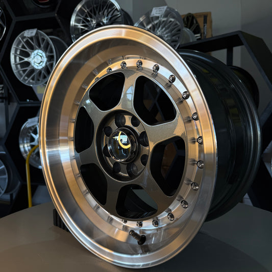 15" YKW 4X100/108 GREY
