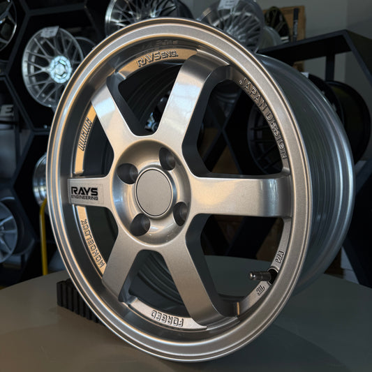 15" RAYS 4X100 SILVER