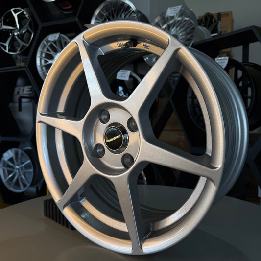 15" WedsSPORT 4X100 SILVER