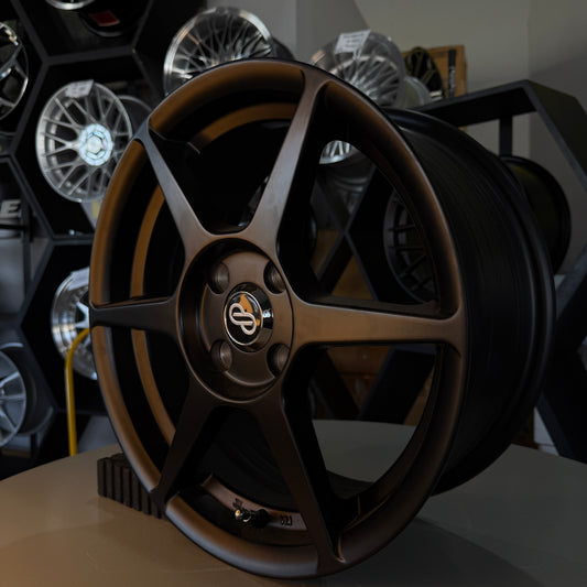 15" ENKEI 4X100 BLACK