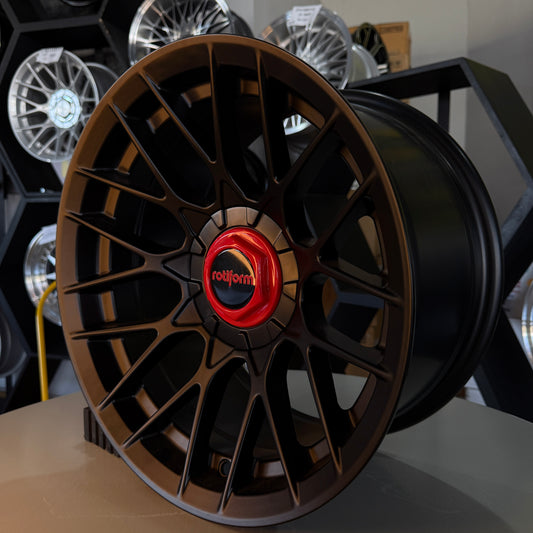 15" ROTIFORM 4/5X100 BLACK