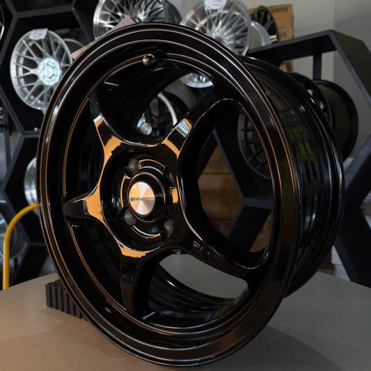 15" wedsSPORT 4X100 BLACK