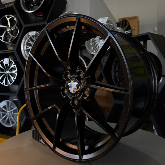 19" BMW 5X120 SATIN BLACK