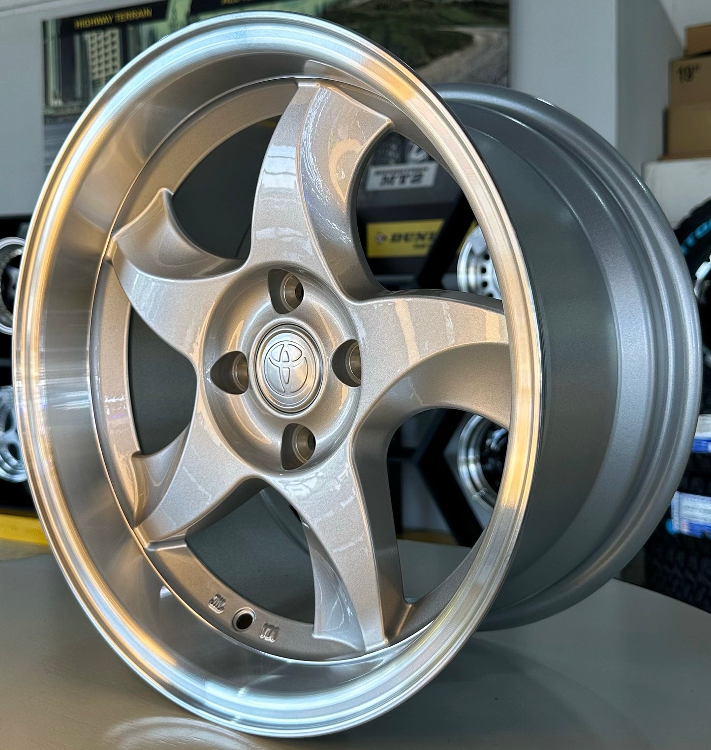 15" RXI BLADES 4X100 DISHED