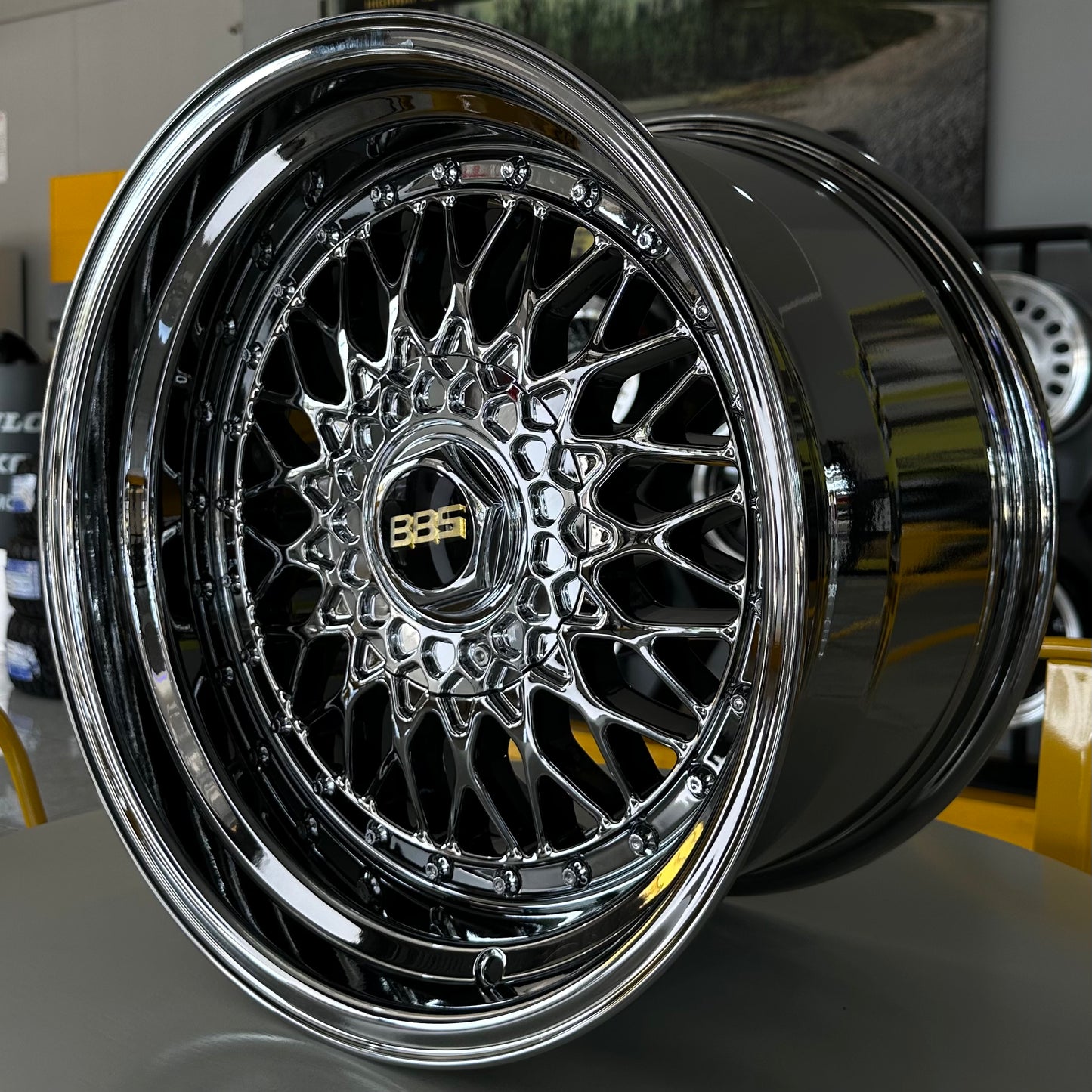 17" BBS 4X100/5X100 CHROME