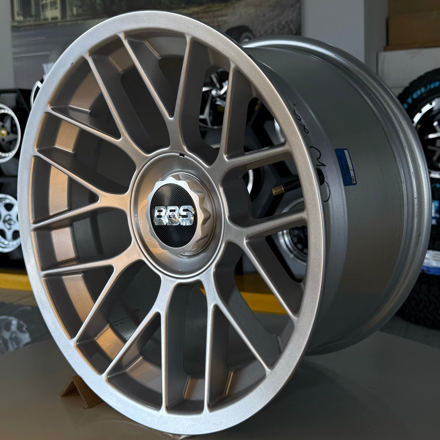17" BBS CONCAVE 4X100/5X100 SILVER