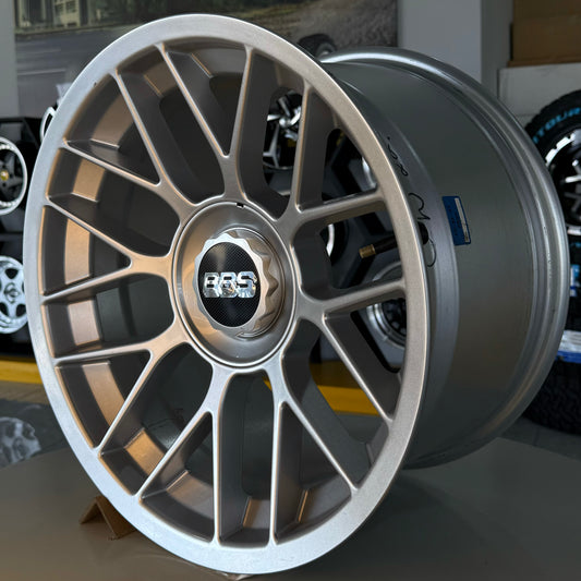 17" BBS CONCAVE 4X100/5X100 SILVER
