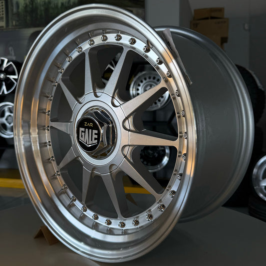 17" GALE 4X100/5X100 SILVER