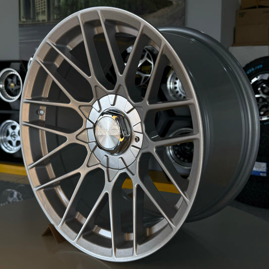 17" ULTRA CONCAVE 4X100/5X100 SILVER