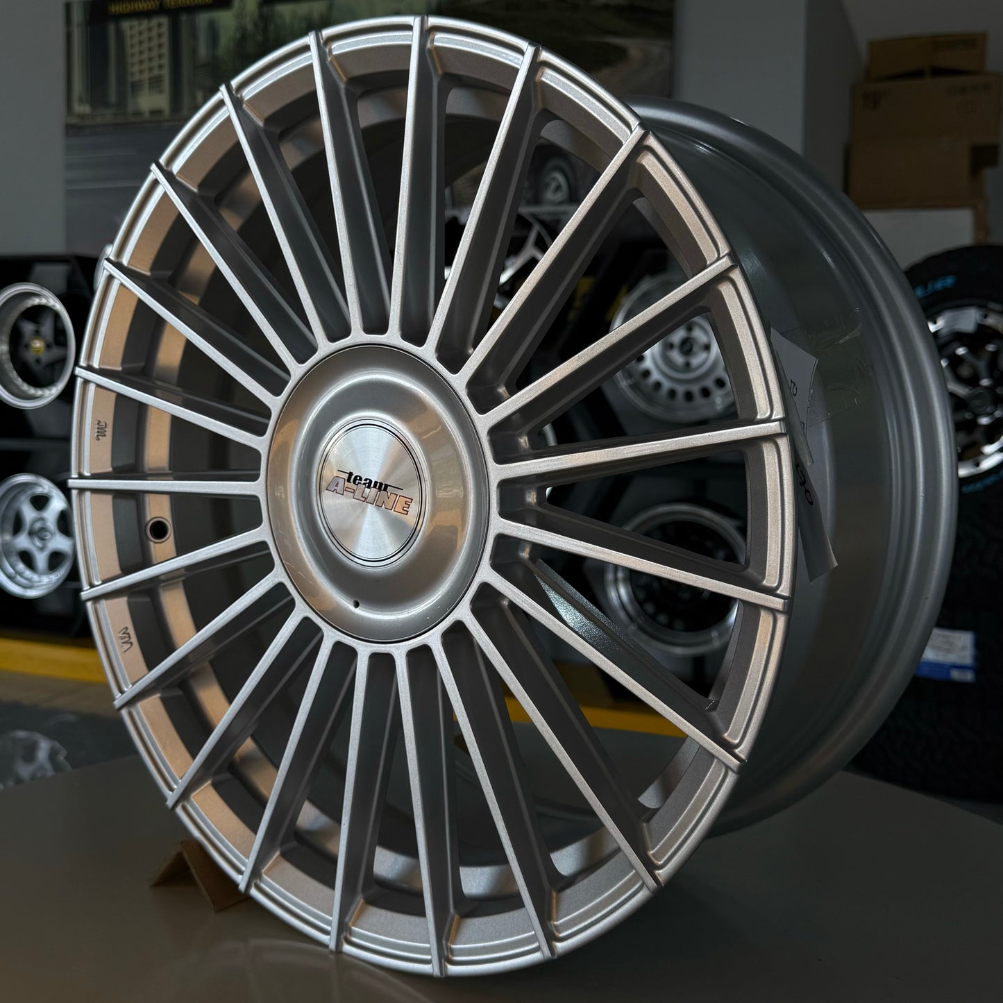 17" ALINE 5X100/114 SILVER
