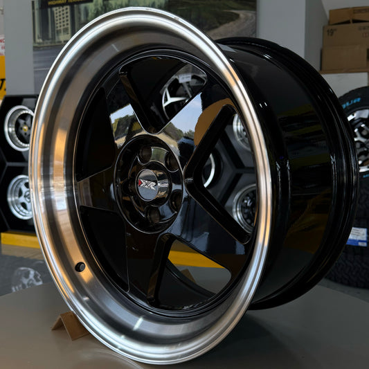 17" XXR 5X100 BLACK