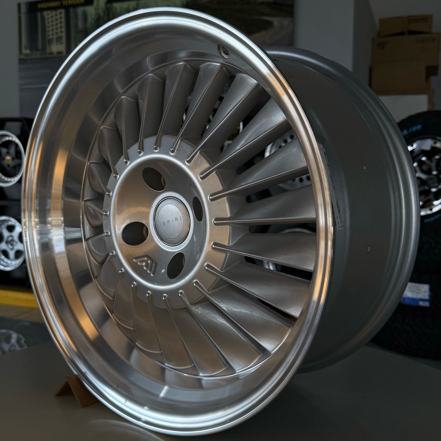 17" ISPIRI 4X108 SILVER