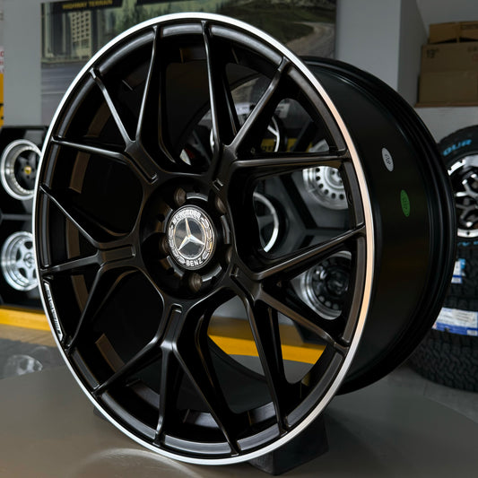 18" MERCEDES 5X112 BLACK