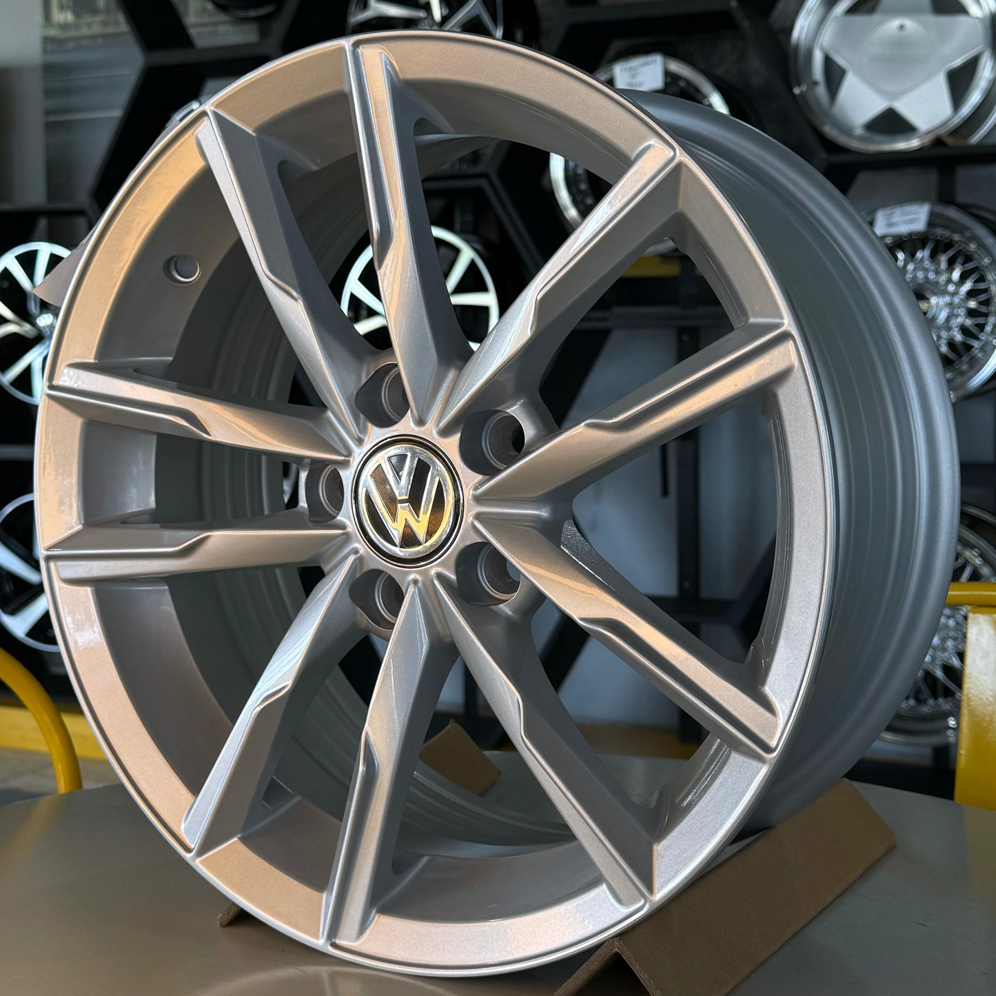 15" VW 5X100 SILVER
