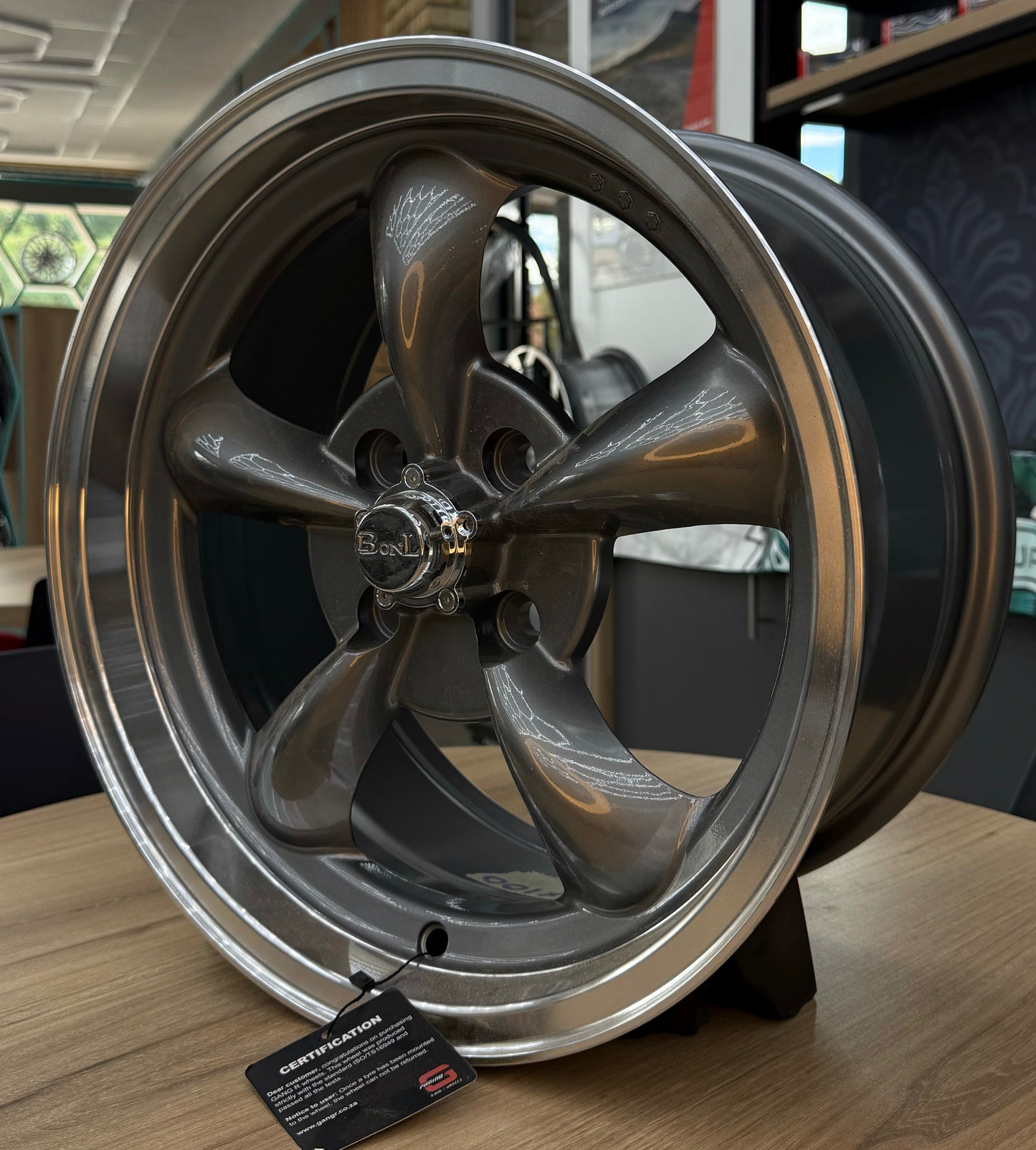 15" BONL 4X100 GREY