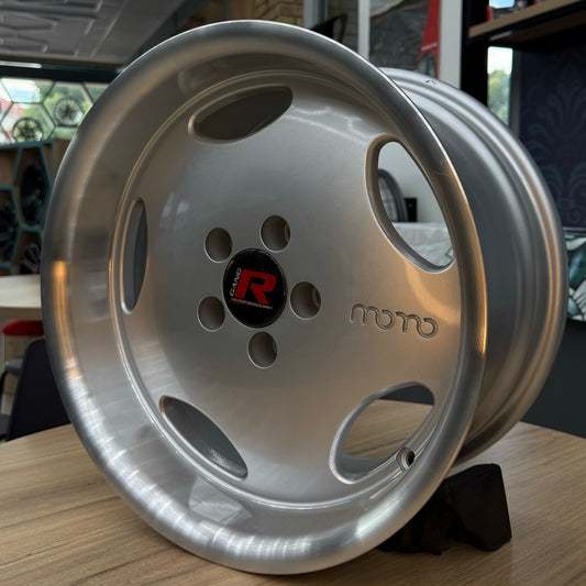 15" MONO 5X100 SILVER