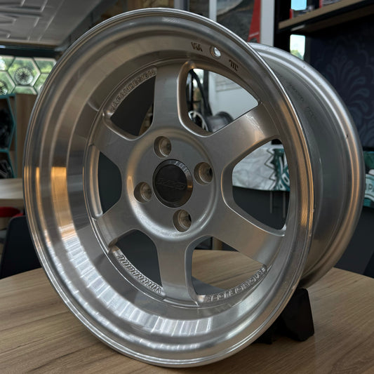 15" RAYS 4X100 SILVER