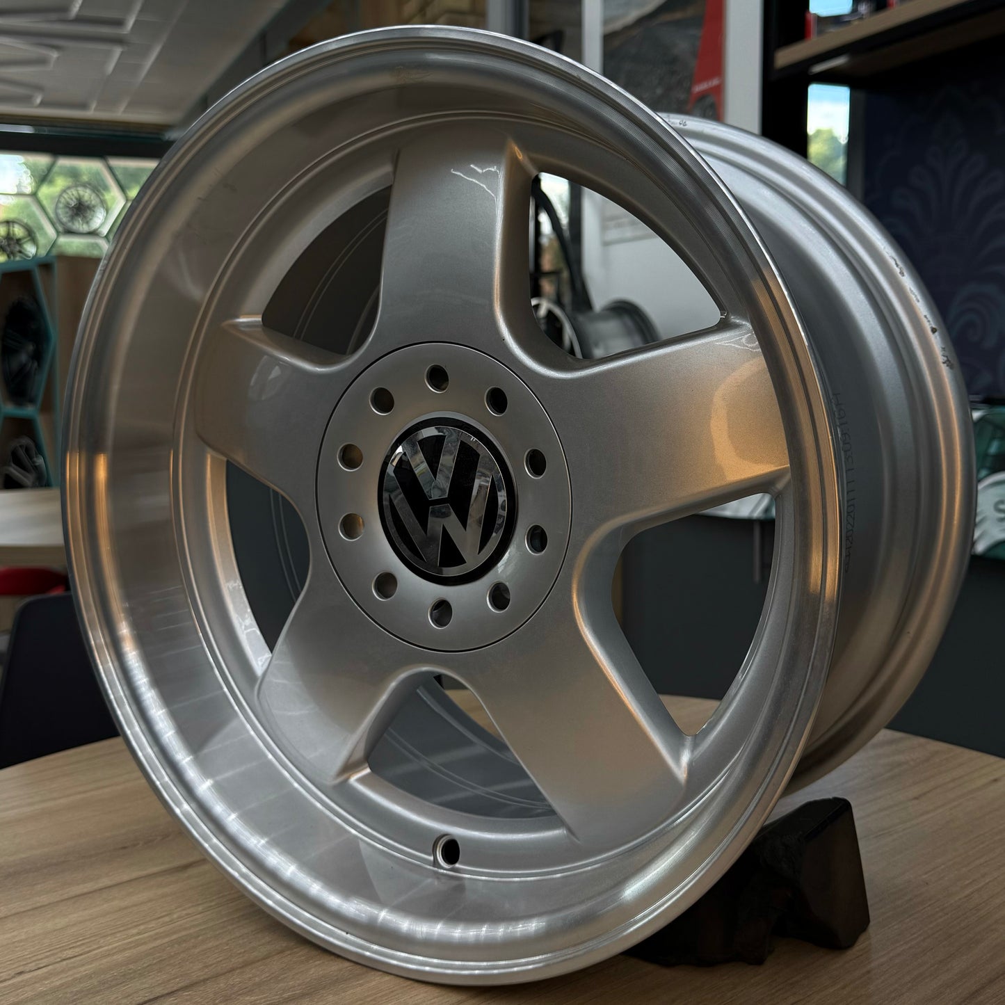 15" VW 4X100/108 SILVER