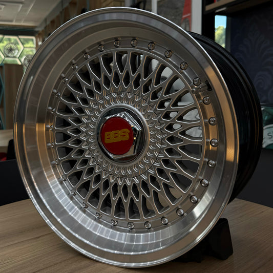 15" BBS 5X100/114 SILVER