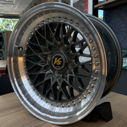 15" VS 4X100/114 GREY
