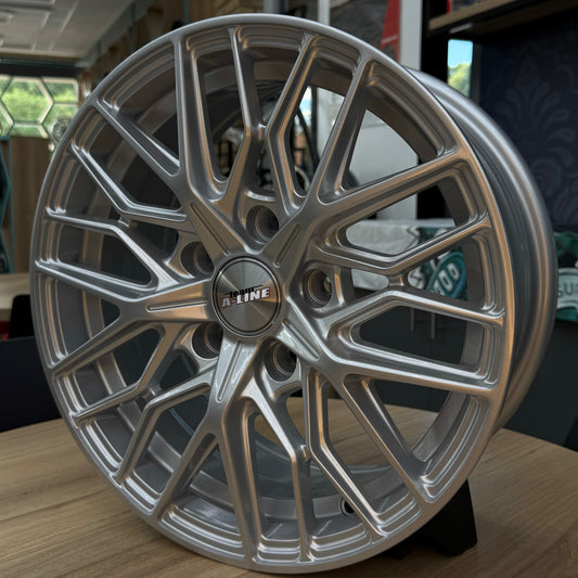 15" ALINE 5X114 SILVER