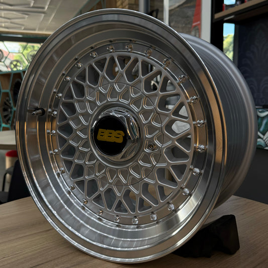 15" BBS 4X100/108 SILVER