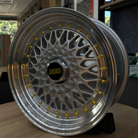 15" BBS 4X100/114 SILVER