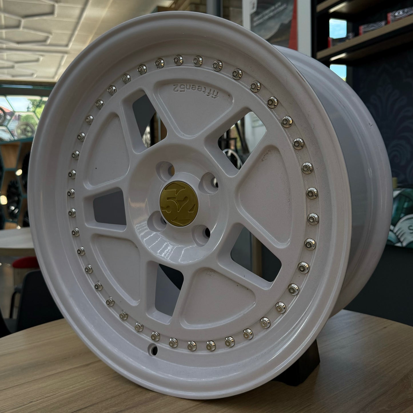 17" FIFETEEN52 4X100 WHITE