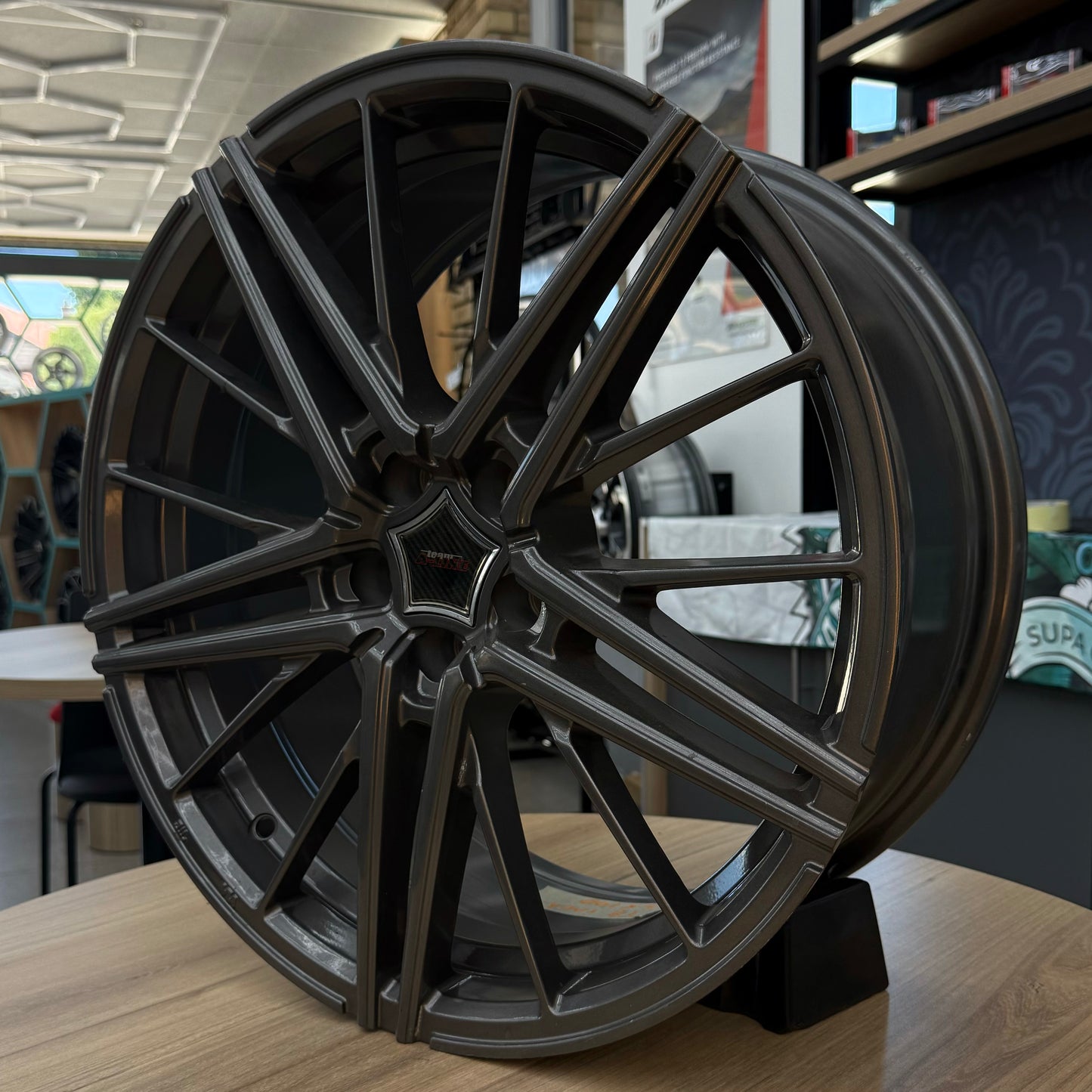 18" ALINE 5X100 GUNMETAL/GREY