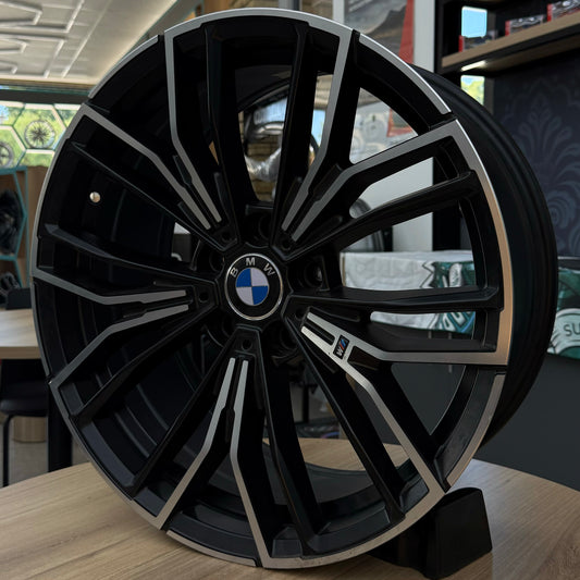 19" BMW 5X120 BLACK/SILVER