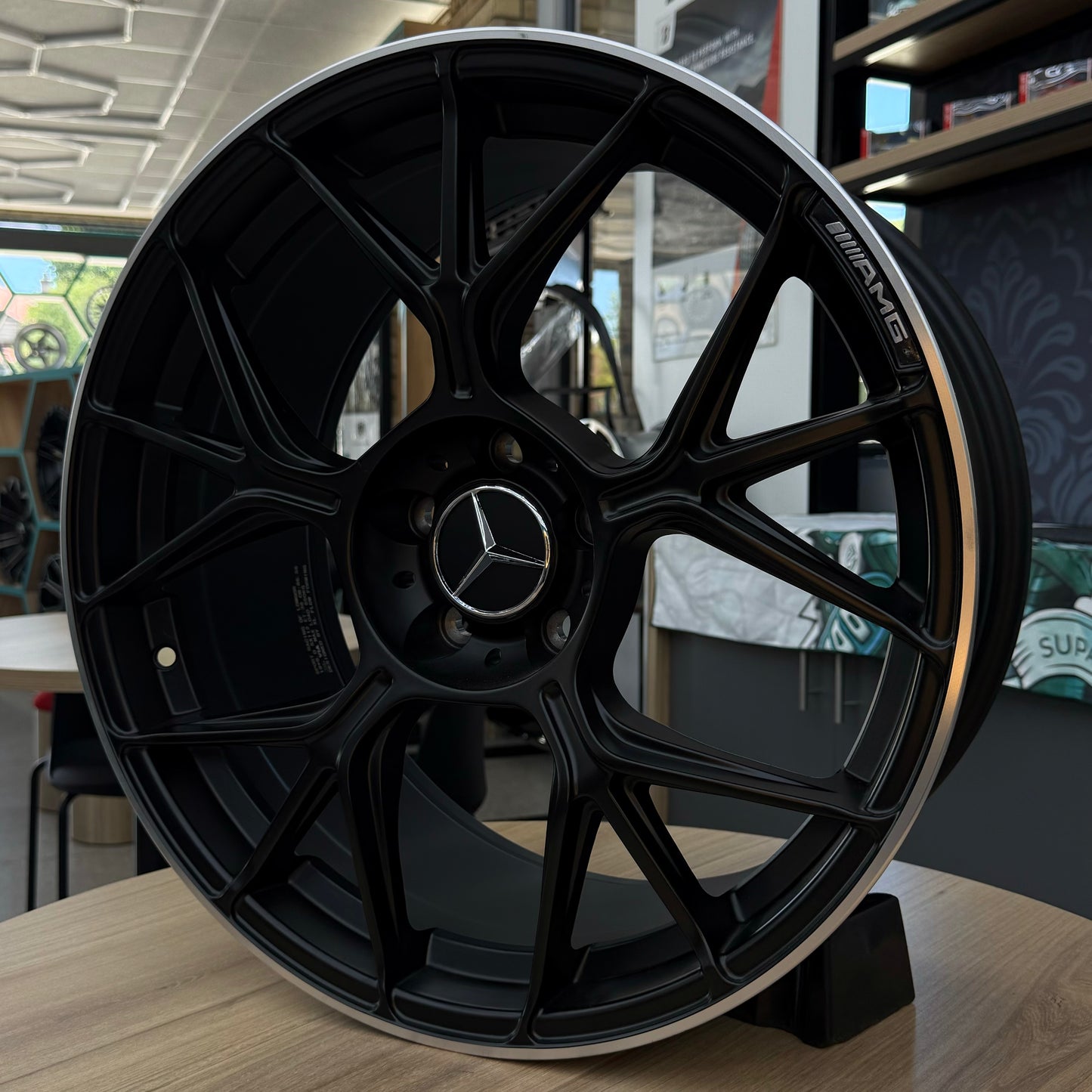 19" MERCEDES 5X112 BLACK