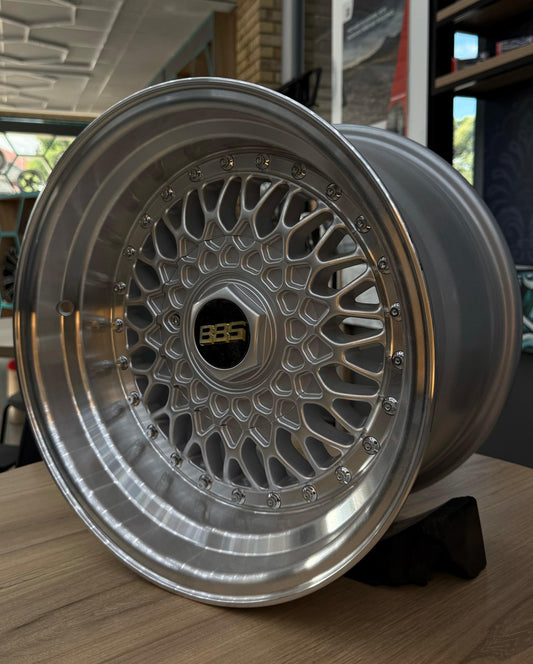 15" BBS 4x100/5x100 SILVER